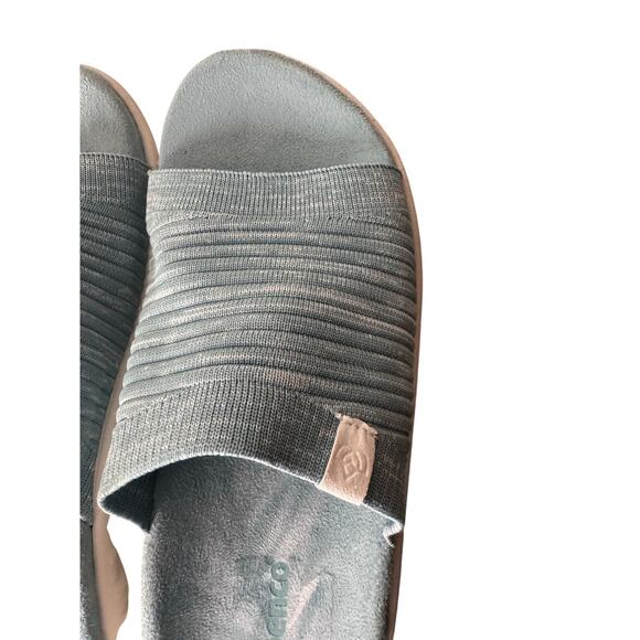 Spenco Odessa Fauna SP1245AQU
Womens Blue Canvas Slides Sandals
Shoes Sz 10B - Picture 4 of 10